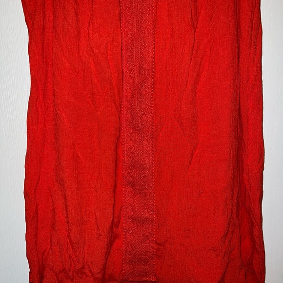 Zac & Rachel Embroidered Sleevless Flare ALine Dress - Picture 2 of 11